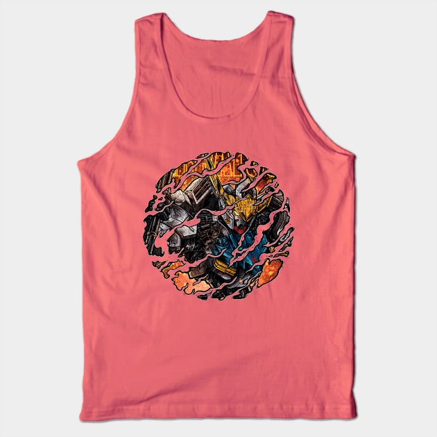 Barbatos Smoke Tank Top by kimikodesign